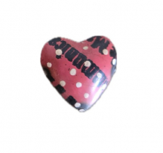 SMALL PINK HEART W/ DOTS *NEW* AVAIL DEC 2026
